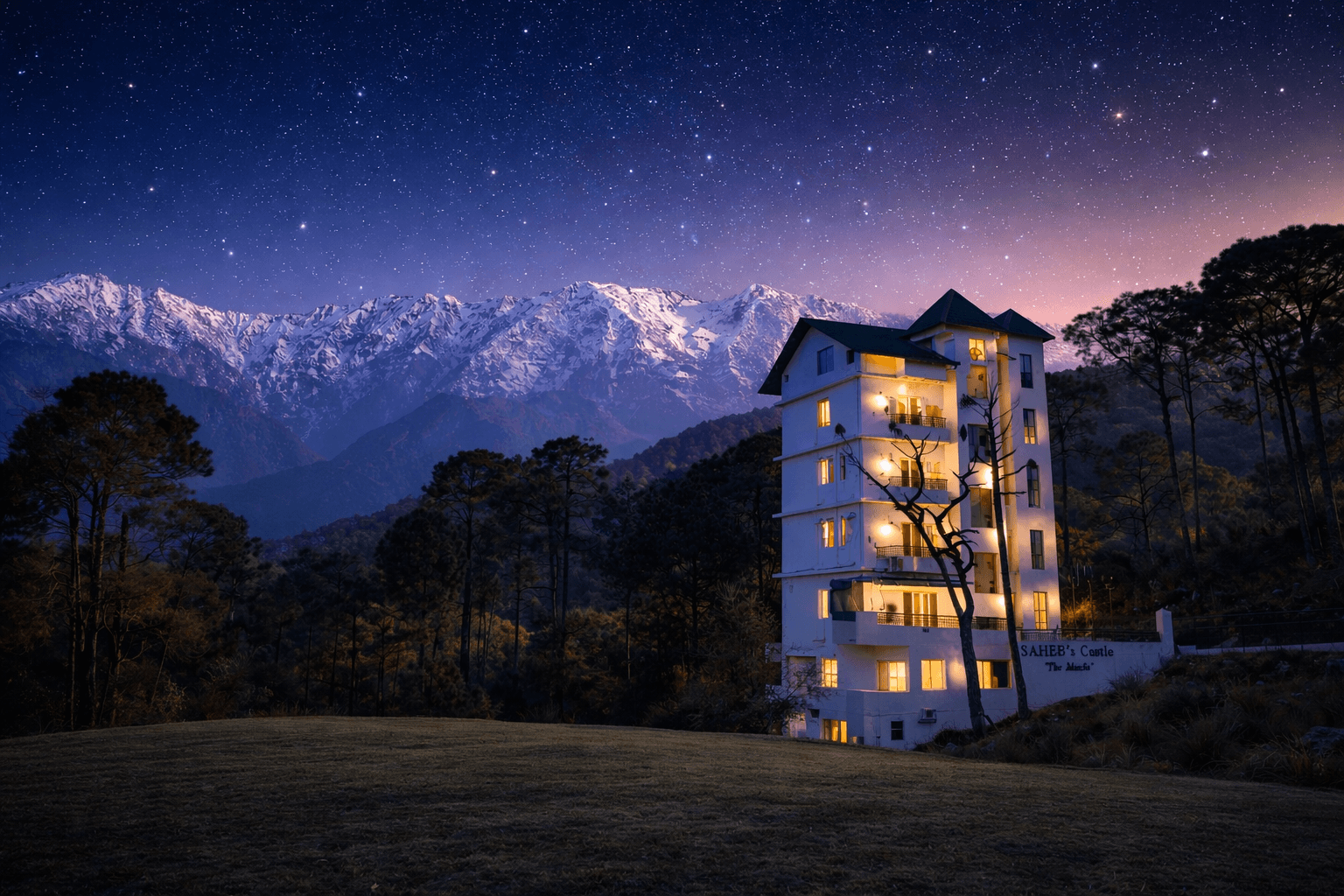 Hotel Saheb's Castle - Best Mountain View & Jacuzzi Suites, McLeodganj